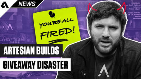 CEO Destroys His Company In 10 Seconds - The Death Of Artesian Builds